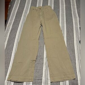 Big bud press western pants in khaki grey size small